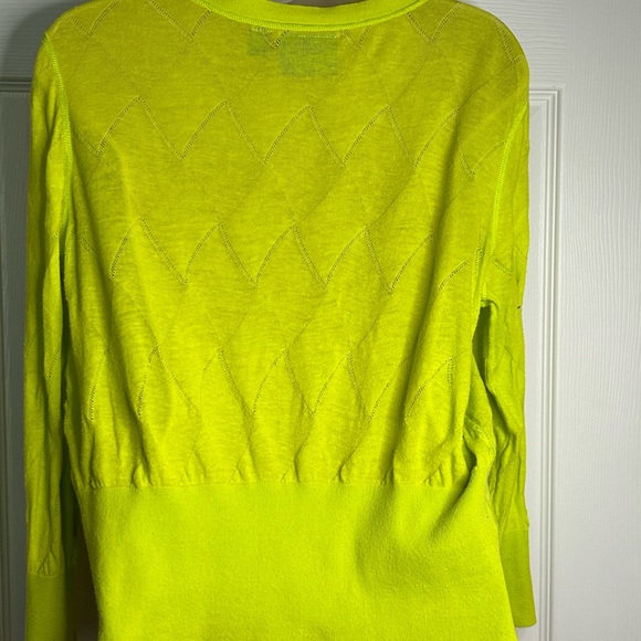 VERA WANG | CARDIGAN | SIZE SM-MED | HI ~LO - Picture 3 of 10